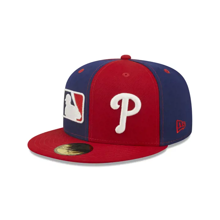 Casquette 59FIFTY Double Logo MLB Philadelphia Phillies rouge/rbl/vert