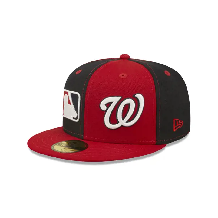 Casquette 59FIFTY Washington Nationals MLB TC Double Logo bleu marine/rouge/vert
