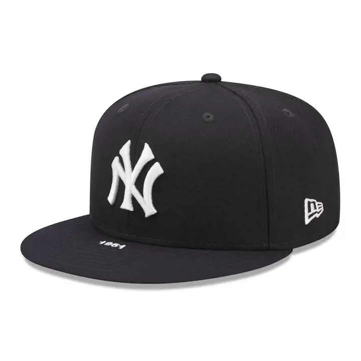 New York Yankees MLB 1951 Heritage 59FIFTY MARINE/MARINE/VERT
