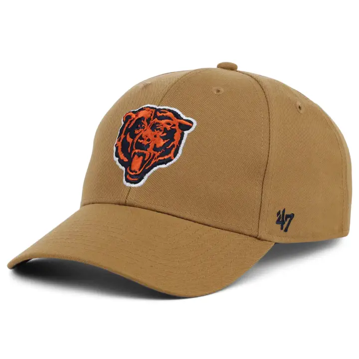 CHICAGO BEARS NFL Casquette '47 MVP Sure Shot Camel