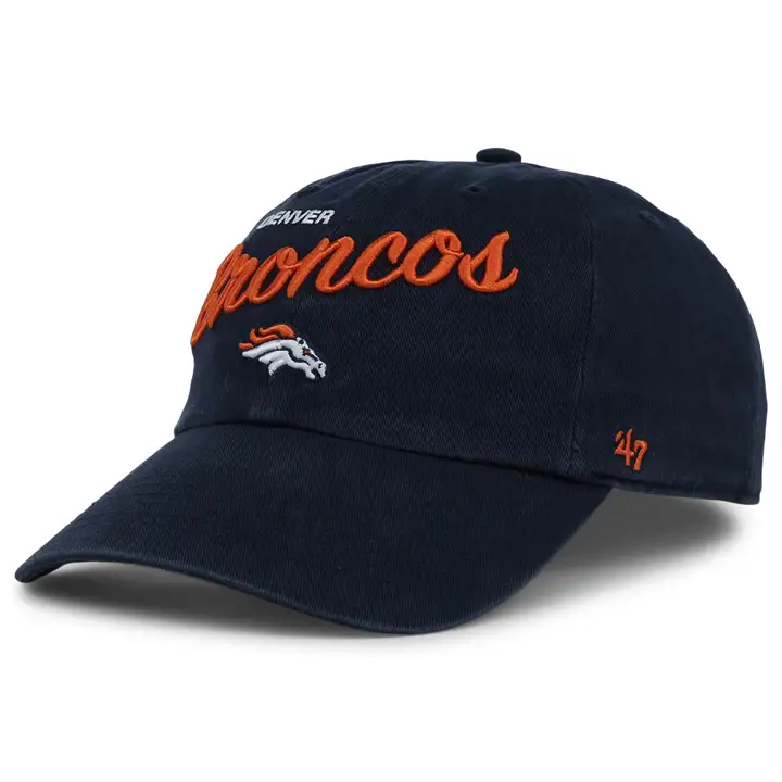DENVER BRONCOS NFL Casquette Femme Phoebe '47 Clean Up Marine