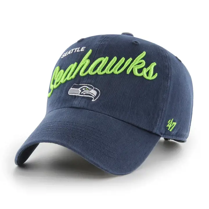 SEATTLE SEAHAWKS NFL Casquette Femme Phoebe '47 Clean Up Marine