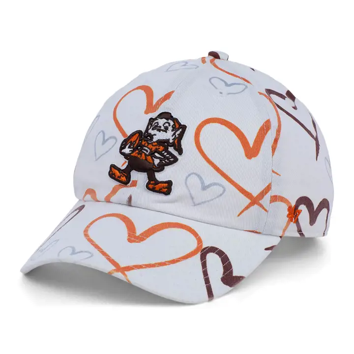 CLEVELAND BROWNS NFL Fille Adore Casquette '47 Clean Up blc