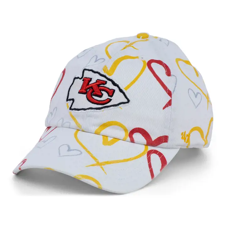 KANSAS CITY CHIEFS NFL Girls Adore '47 Clean Up wht