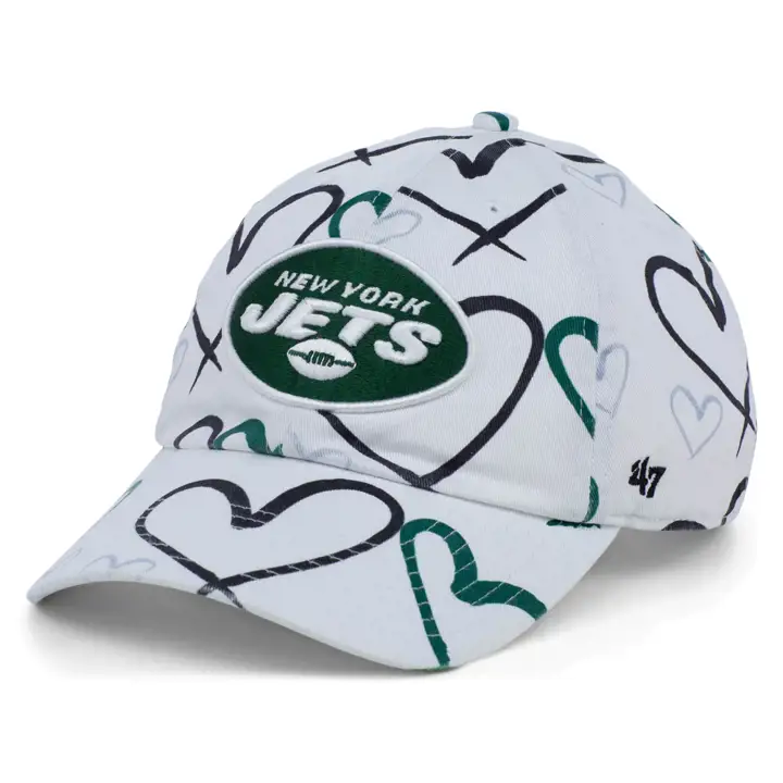 Casquette NFL Fille NEW YORK JETS Adore '47 Clean Up wht