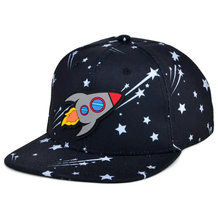 Explore by Lids Casquette Ajustable Jeune Fusée NOIR