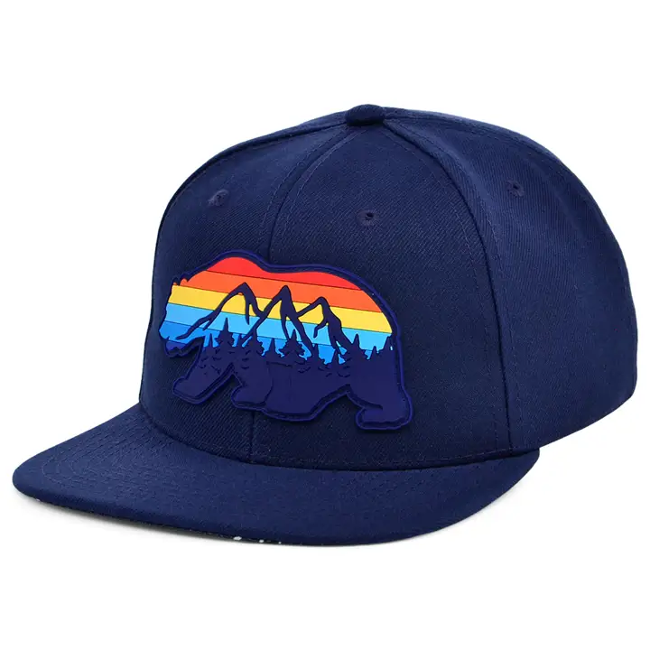 Explore by Lids Casquette Enfant Ours Montagne Marine