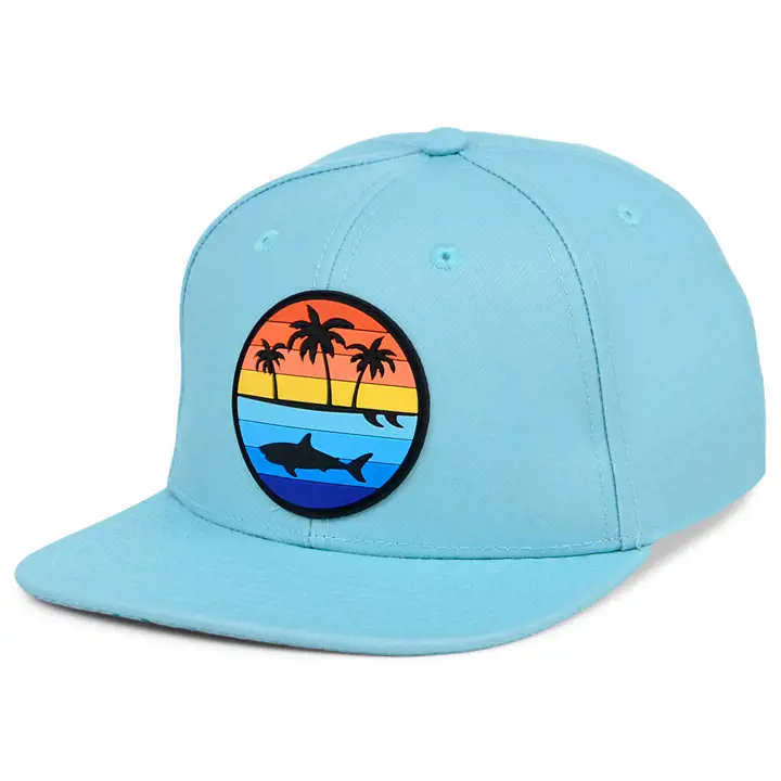Explore by Lids Casquette Enfant Shark Palm Ocean BLUE
