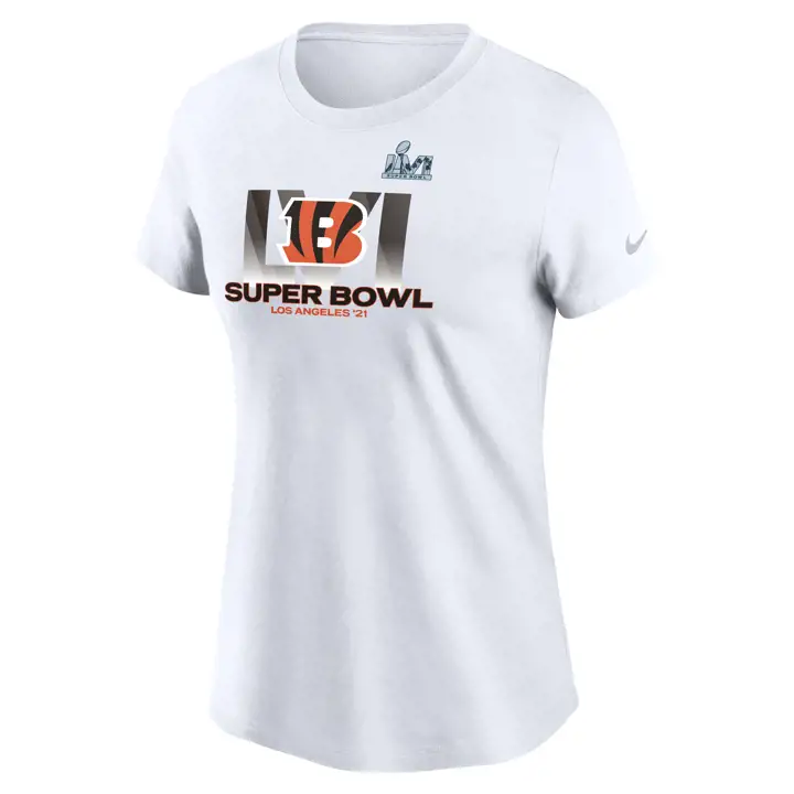 T-shirt Nike Cincinnati Bengals NFL Femme SB Bound 21 blanc