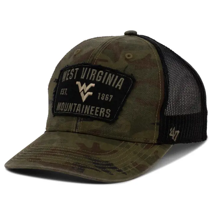 West Virginia Mountaineers NCAA OHT Camionneur Militaire Camouflage