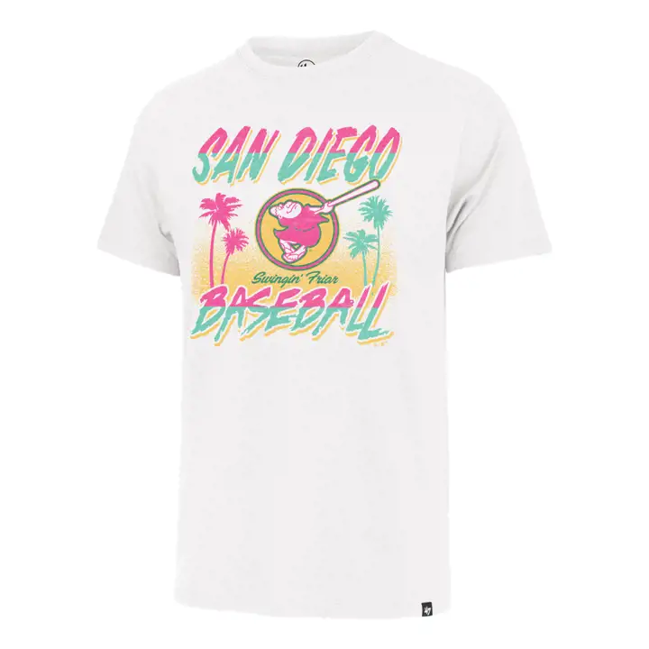 T-shirt Franklin 47 MLB San Diego Padres City Connect blanc