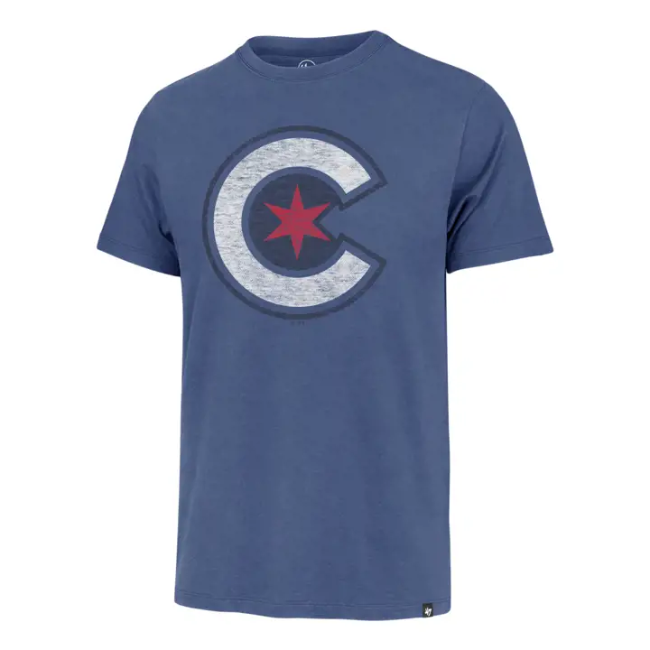T-shirt Chicago Cubs MLB 47 City Connect Franklin bleu