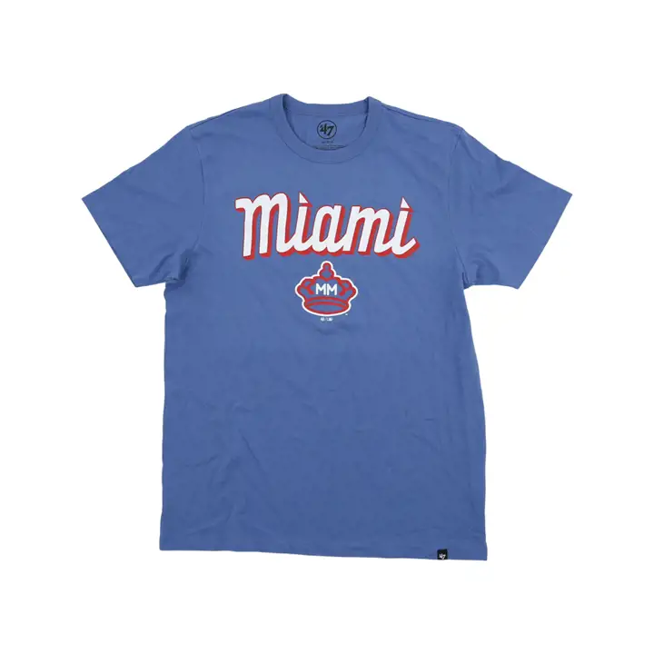 T-shirt Miami Marlins MLB 47 City Connect Franklin Bleu