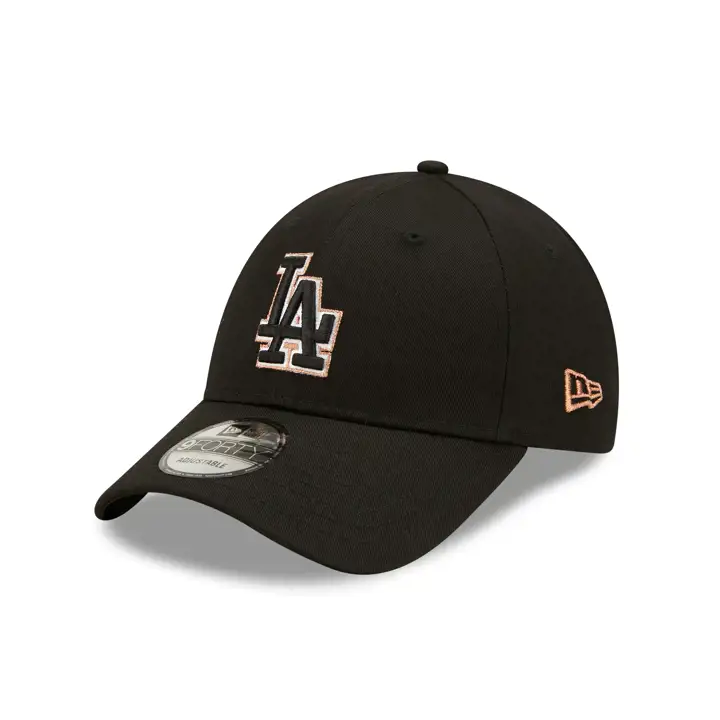 LOS ANGELES DODGERS MLB Casquette Métallique Pop 9Forty EU noire