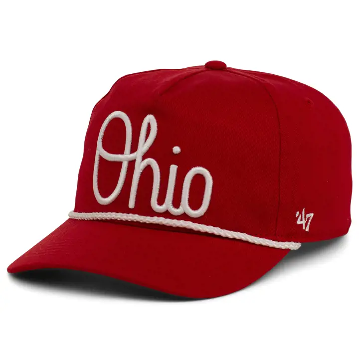 Attelage Buckeyes de l'État de l'Ohio NCAA rouge/blanc