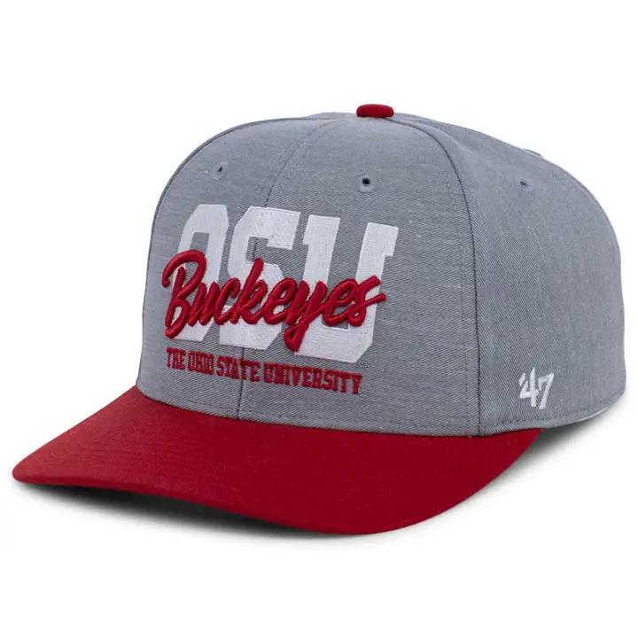 Ohio State Buckeyes NCAA Milieu de terrain État Adj gry/rouge