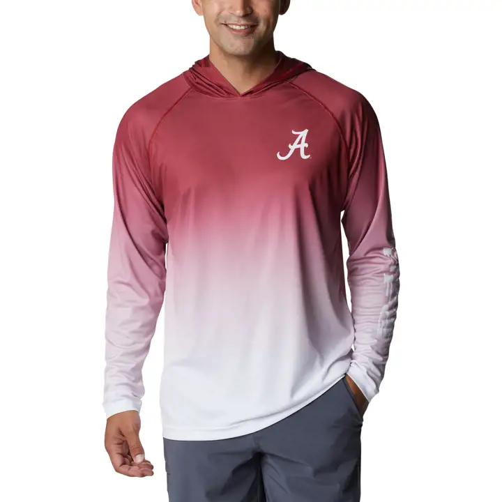 Sweat à capuche Alabama Crimson Tide NCAA Super Terminal Tackle crim