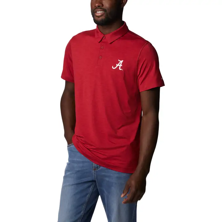 Polo Alabama Crimson Tide NCAA Tech Trail crim.