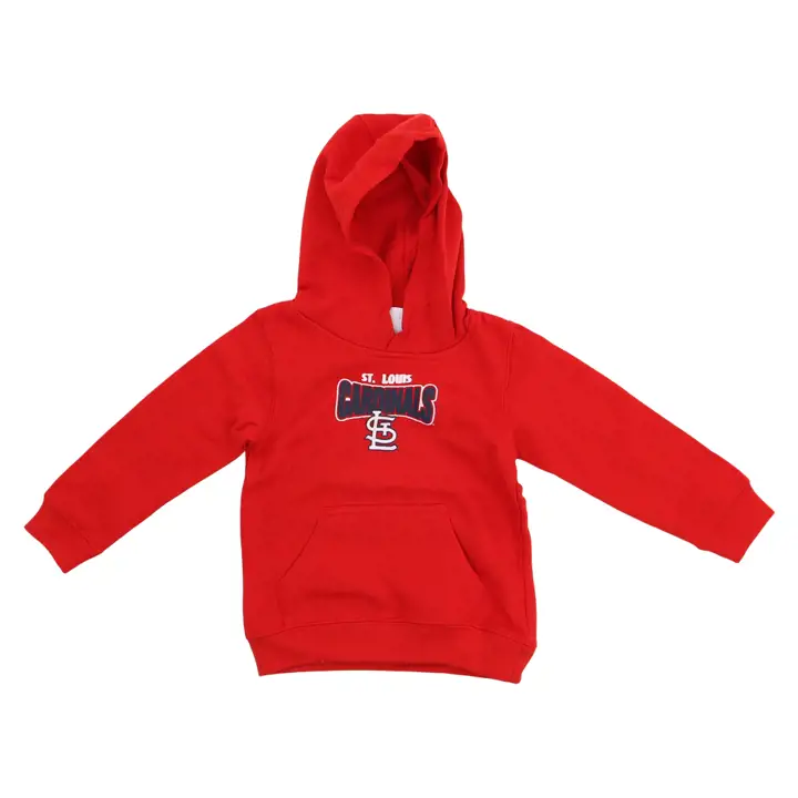 St. Louis Cardinals MLB Sweat à capuche polaire BF pour enfant 22, rouge