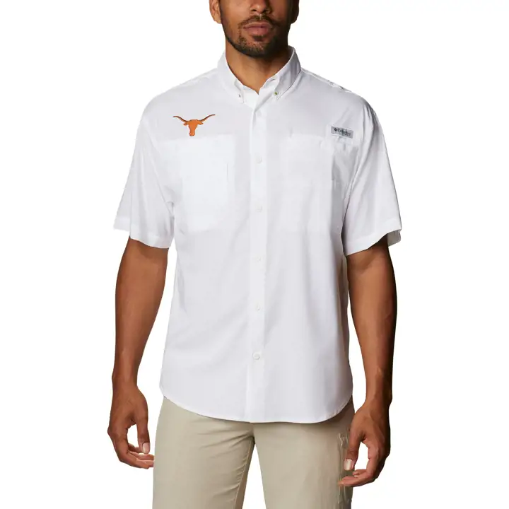 Texas L NCAA Tamiami Shirt blanc
