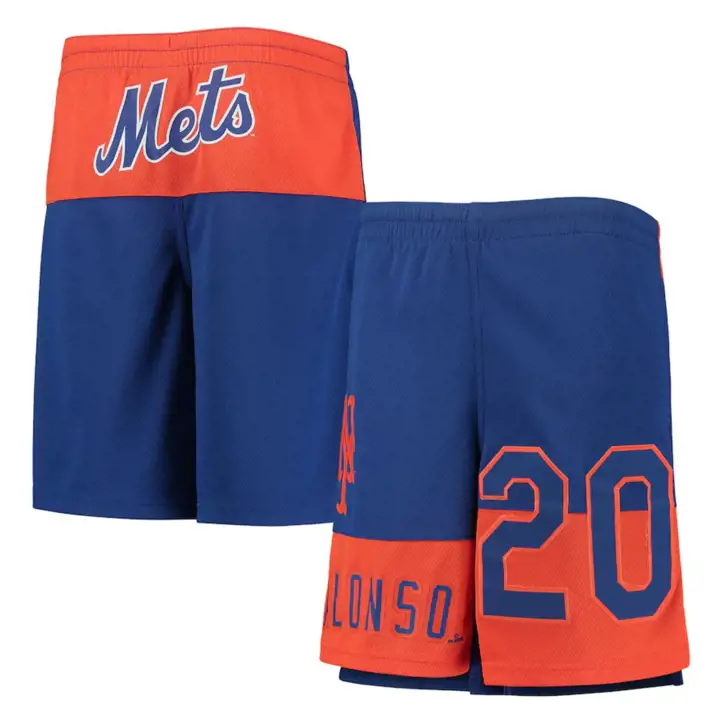 New York Mets MLB Youth Pandemonium N&N Short Pete Alonso rb