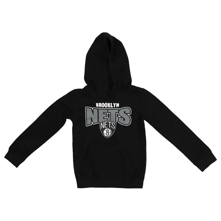 Sweat à capuche polaire junior NBA Brooklyn Nets 22 noir