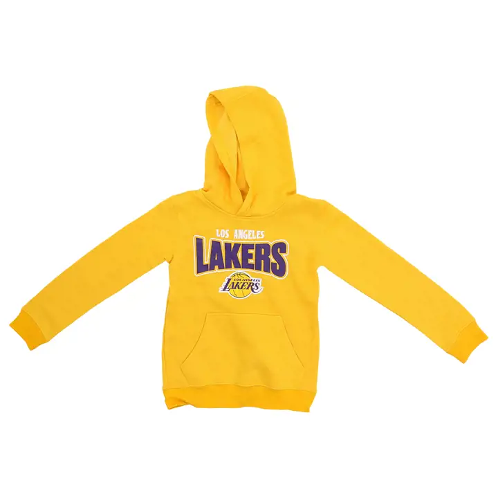 Sweat à capuche en molleton BF NBA Youth Los Angeles Lakers 22 ans jaune