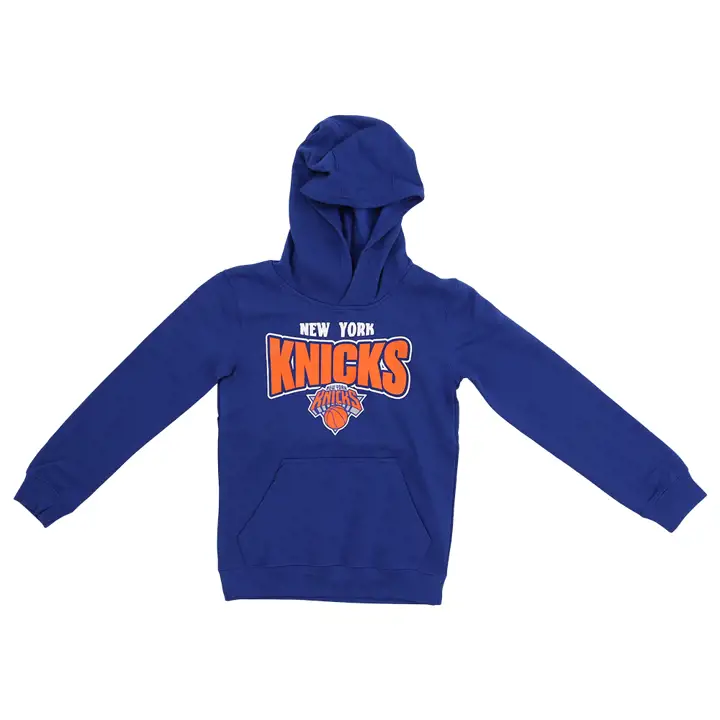 Hoodie polaire jeune New York Knicks NBA BF 22 bleu
