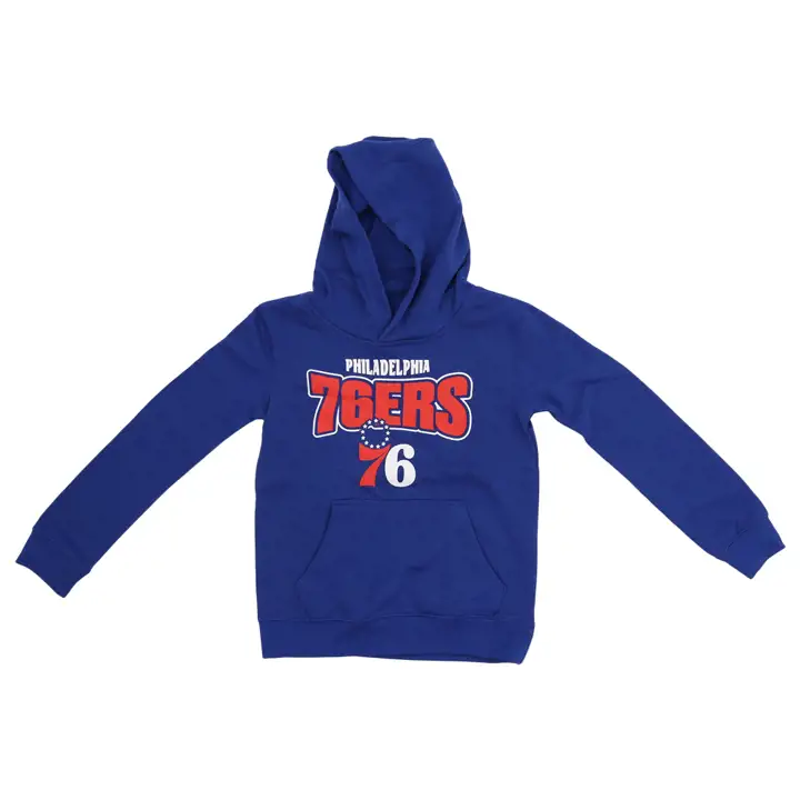 Philadelphia 76ers NBA Youth BF Polaire Sweat à Capuche 22 bleu