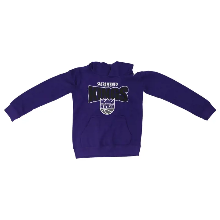 Sweat à capuche en polaire BF NBA Youth Sacramento Kings 22 violet