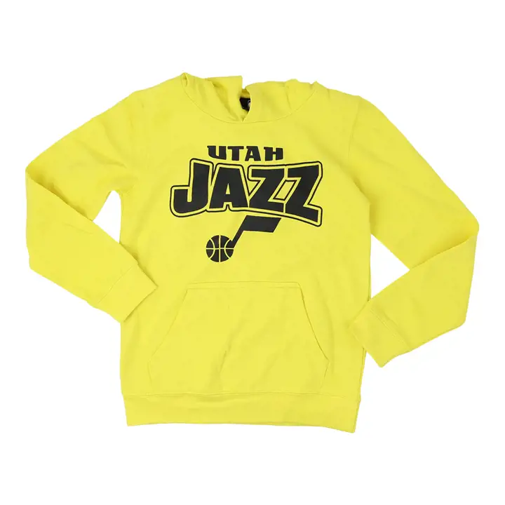 Sweat à capuche polaire junior NBA Utah Jazz BF 22 noir