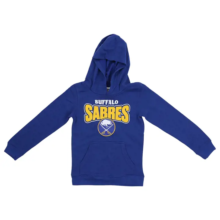 Buffalo Sabres NHL Jeunesse BF Chandail à Capuche Molletonné 22 bleu