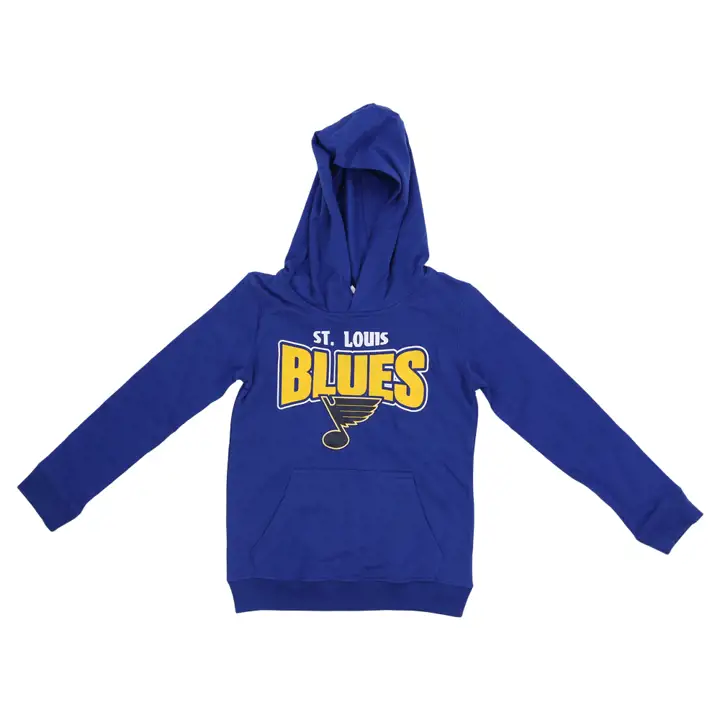 Chandail à Capuchon Molletonné Bleu pour Jeunes des Blues de St. Louis (LNH) 22