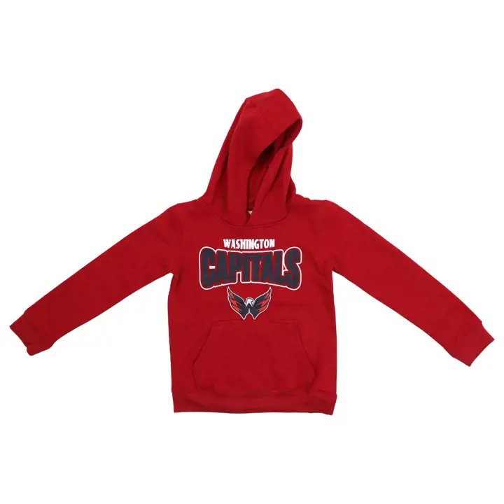 Sweat à capuche polaire Washington Capitals NHL Youth BF 22 rouge