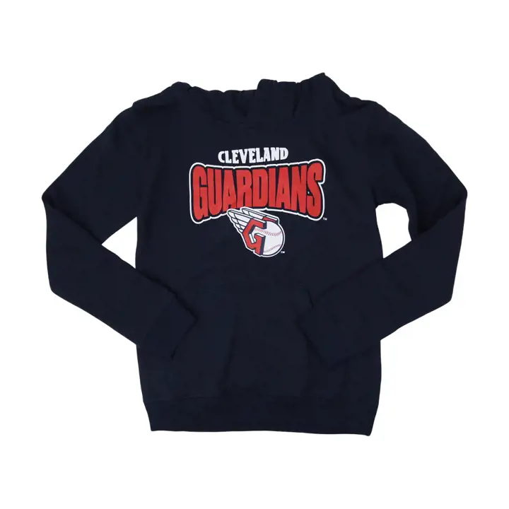 Cleveland Guardians MLB Jeunesse BF Sweat à capuche en molleton 22 marine