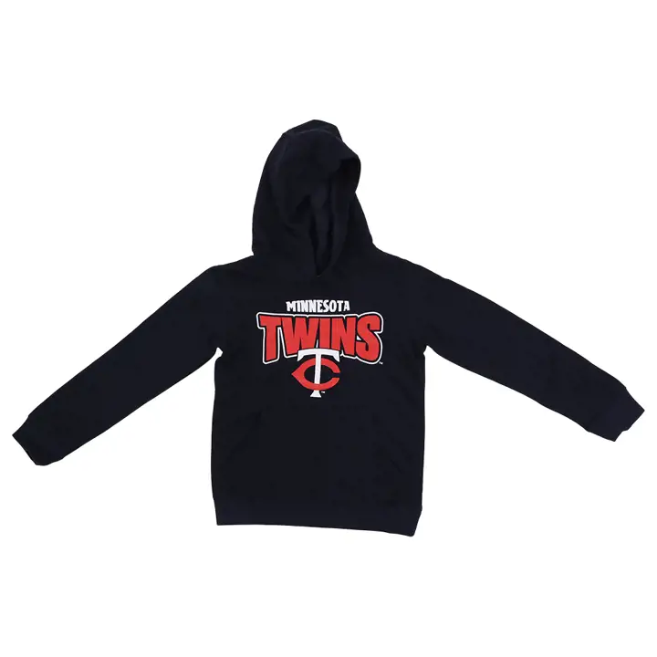 Sweat à capuche polaire BF Minnesota Twins MLB pour jeune enfant 22 marine