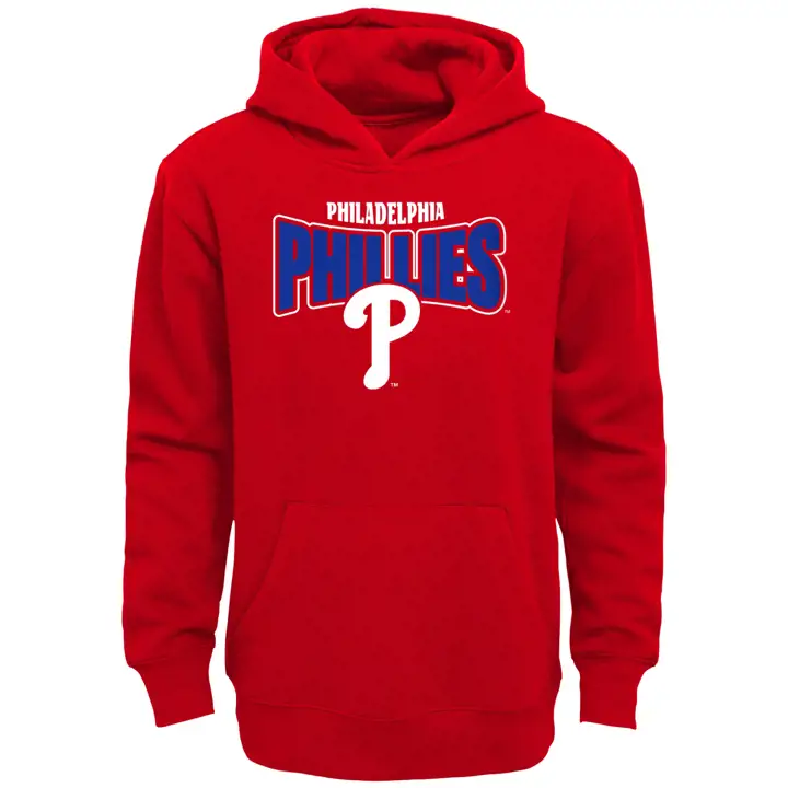 Sweat à capuche polaire pour jeune Philadelphia Phillies MLB BF 22 rouge