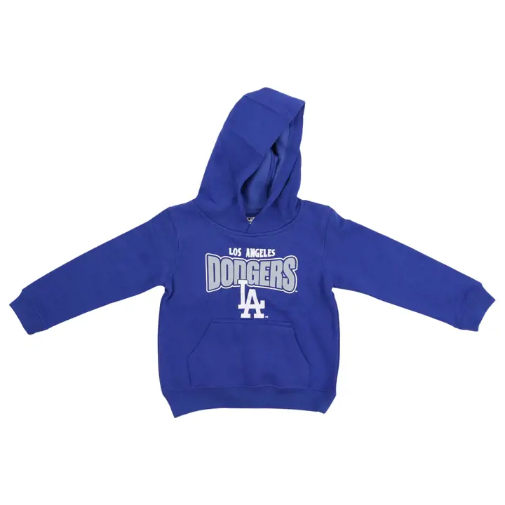 Sweat à capuche polaire enfant Los Angeles Dodgers MLB BF 22 bleu