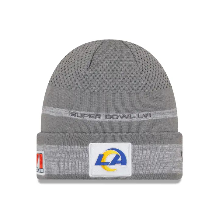 Los Angeles Rams SB LVI Soirée d'Ouverture Tricot GRIS