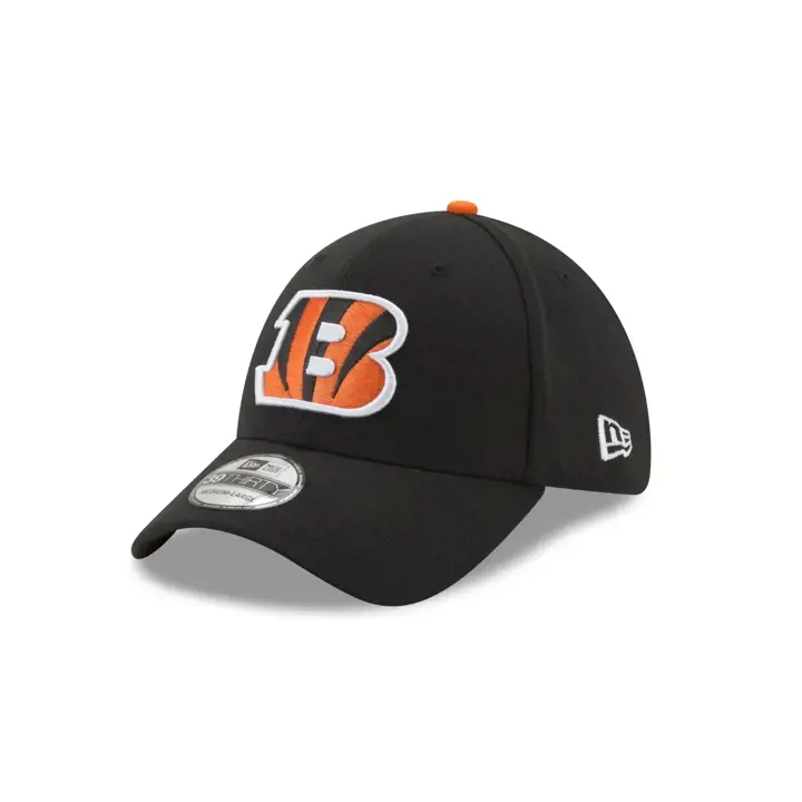 Casquette 39THIRTY BLK avec patch basique SB LVI des Cincinnati Bengals