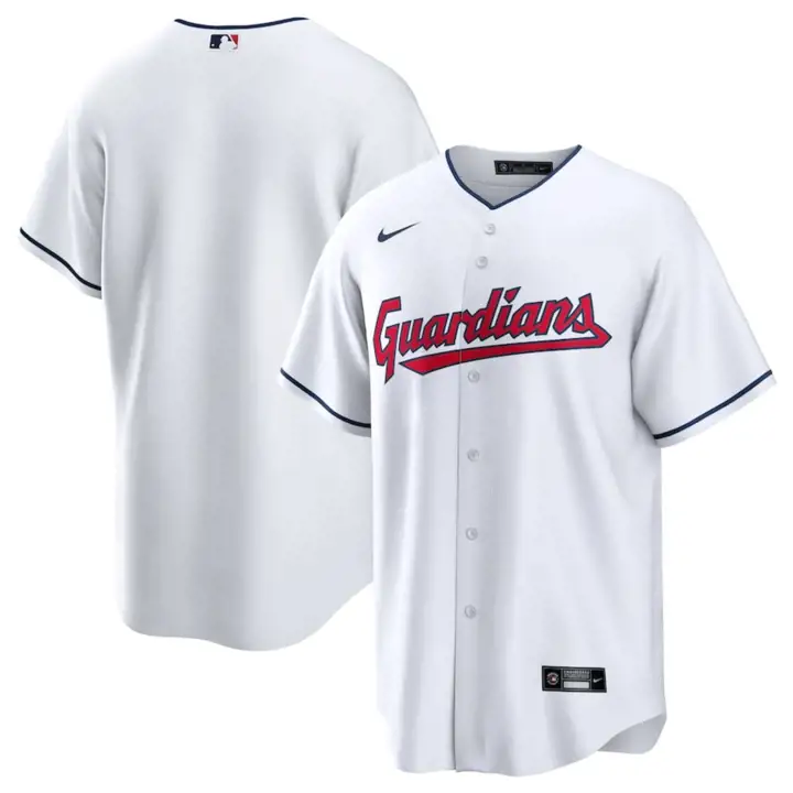 Cleveland Guardians MLB Kids Maillot officiel vierge blc