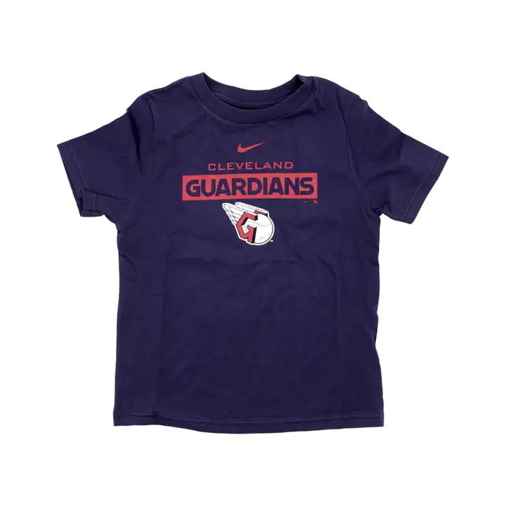 T-shirt en coton pour enfant Cleveland Guardians MLB, édition équipe 22 Na