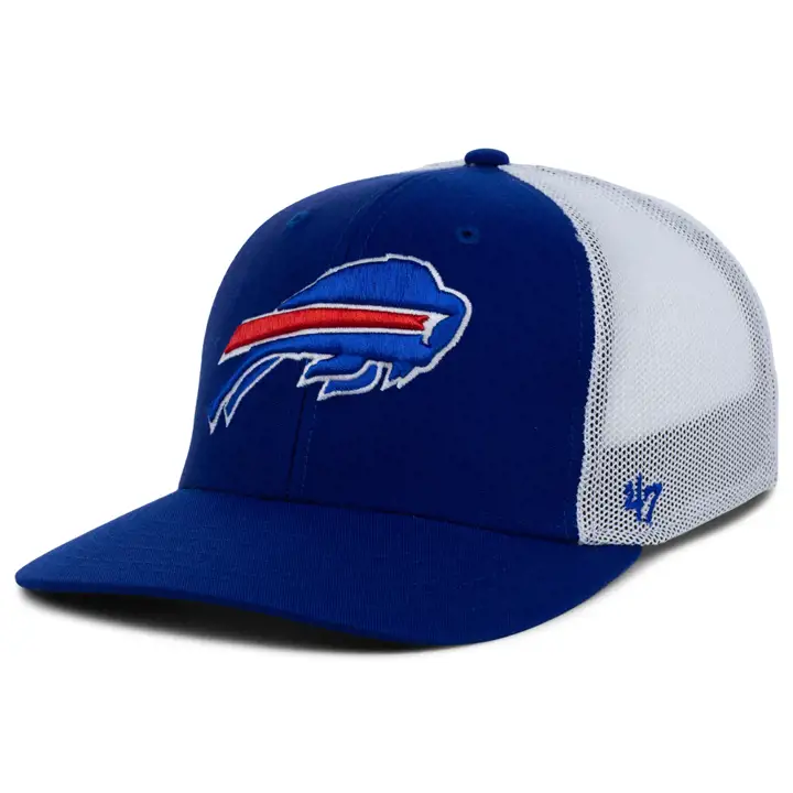 Casquette '47 Trophy des Buffalo Bills de la NFL délavée bleue/blanche