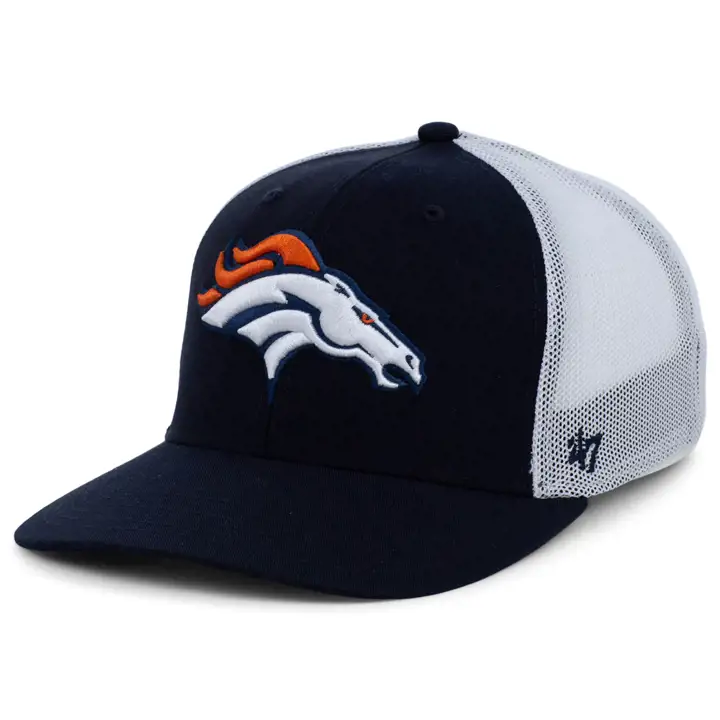 DENVER BRONCOS NFL Casquette « Fade In '47 Trophy » marine/blanc