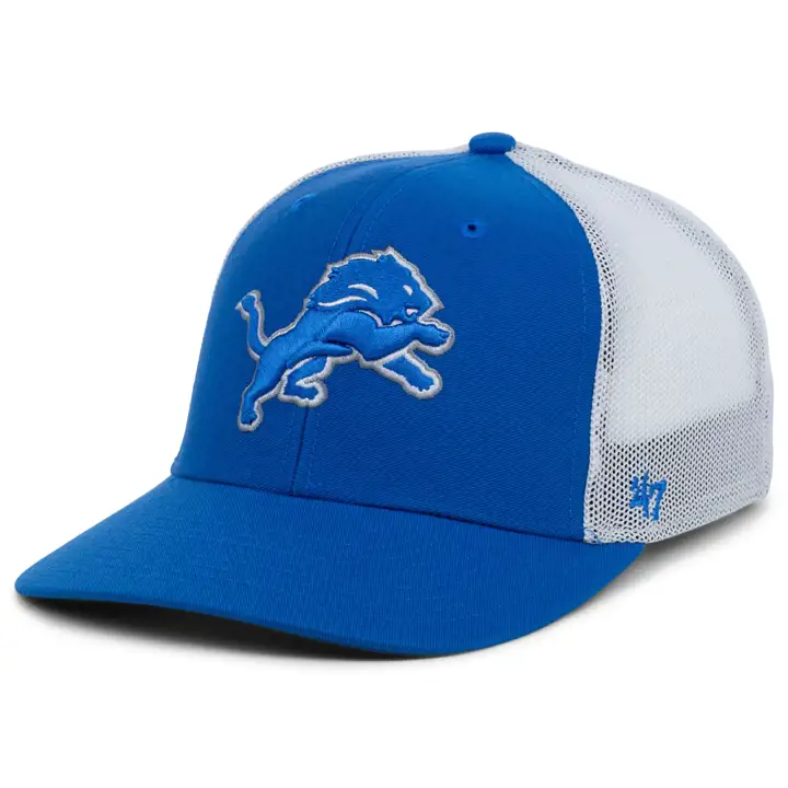 Casquette '47 Trophy bleue/blanche Detroit Lions NFL