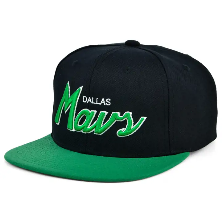 Casquette Snapback Dallas Mavericks NBA Classic Script blc/vrt/vrt HWC