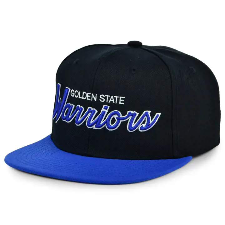 Casquette Snapback classique NBA Golden State Warriors noir/bleu/o