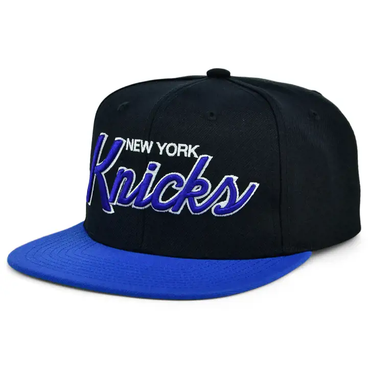 Casquette Snapback classique NBA New York Knicks blc/bleu/vert HWC