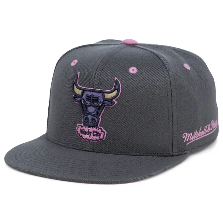 Chicago Bulls NBA Lavender Rain Fitted gry/gry/pnk HWC