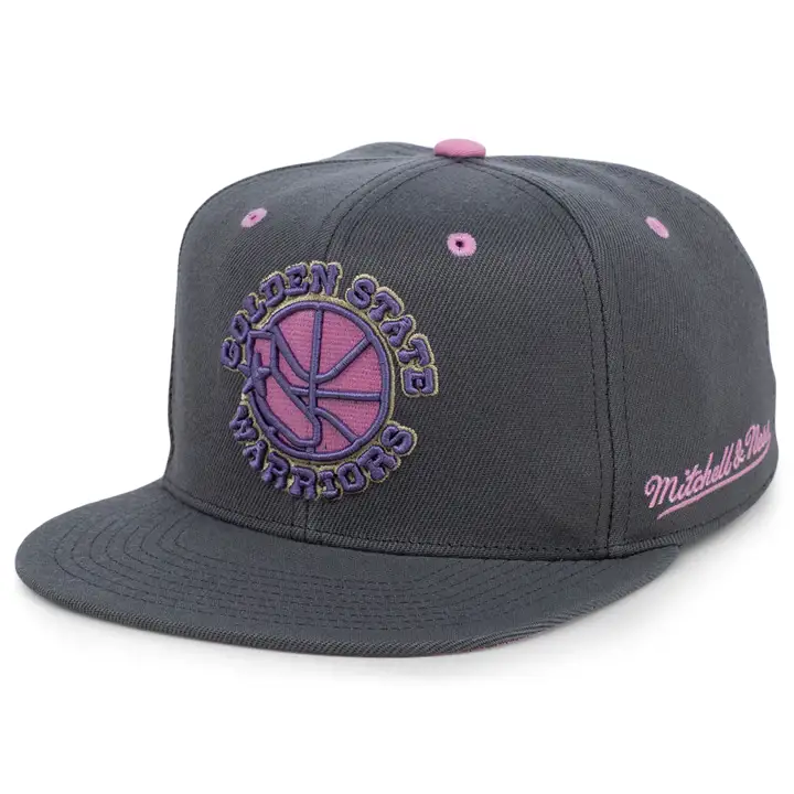 Golden State Warriors NBA Lavender Rain Ajustée g/g/r H